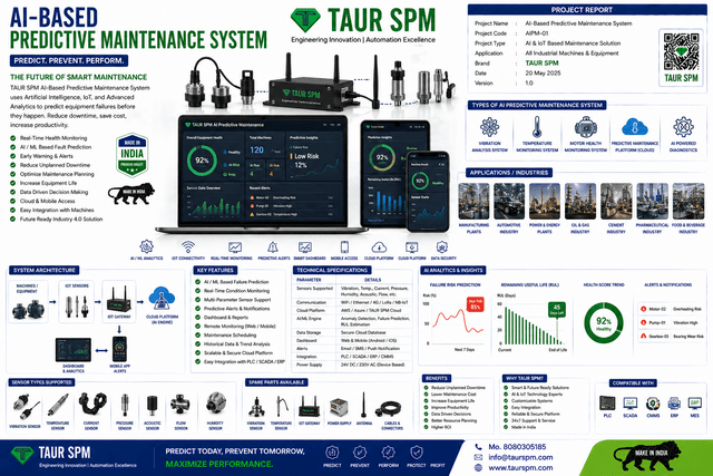 AIPM-01  AI-Based Predictive Maintenance System