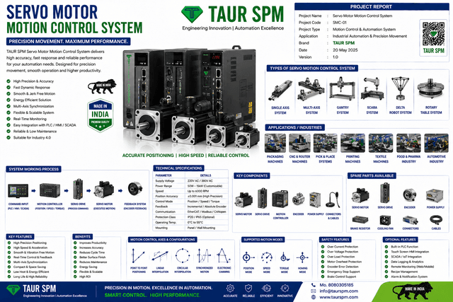 SMC-01  Servo Motor Motion Control System