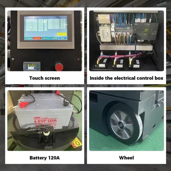 Mobile Robot Pallet Wrapping Machine Main Feature