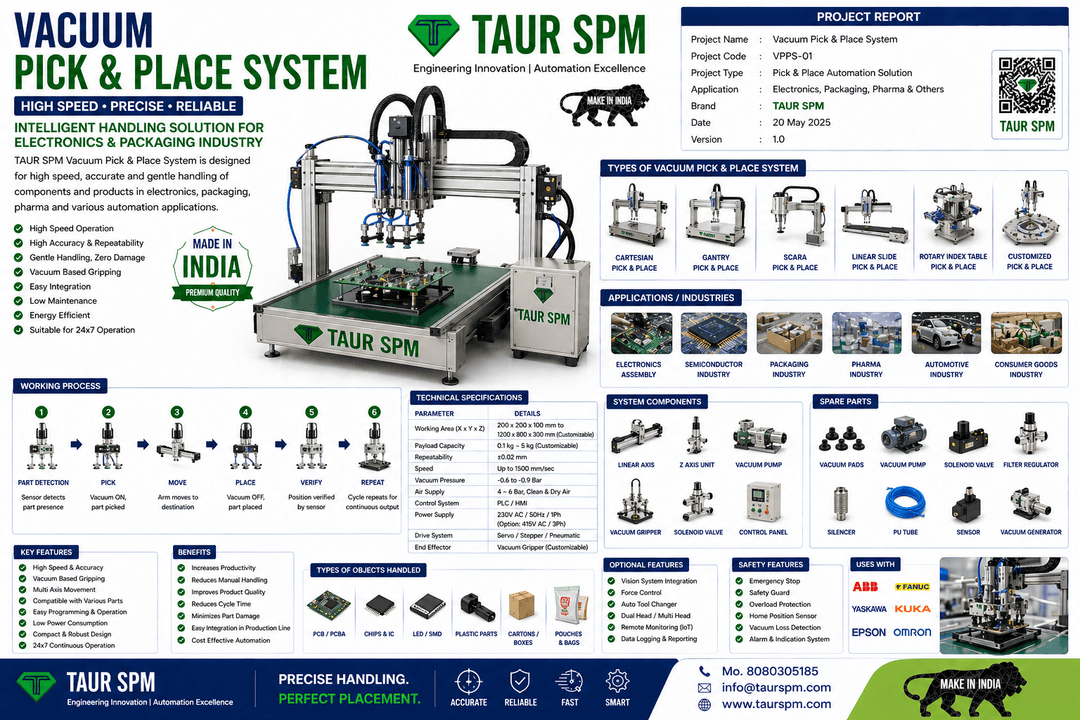 VPPS-01 Vacuum Pick & Place System
