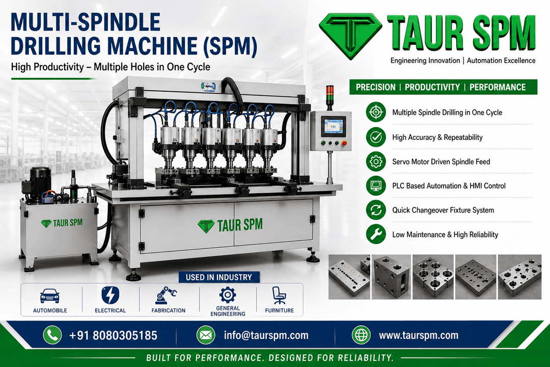 MD-01   Multi-Spindle Drilling Machine (SPM)