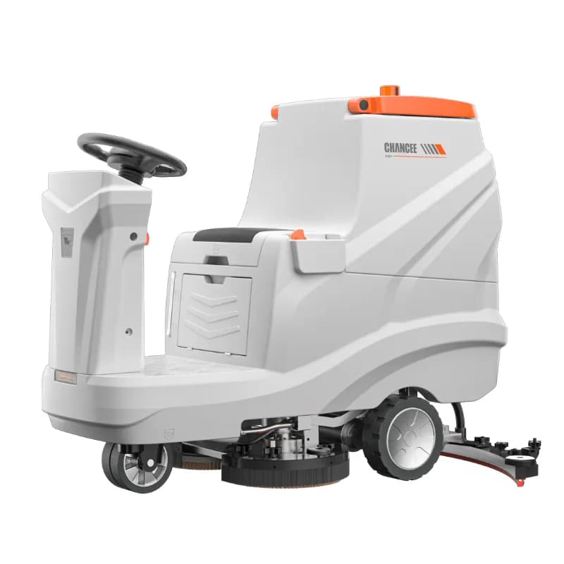 T-K80+  Ride-On Floor Scrubber Machine