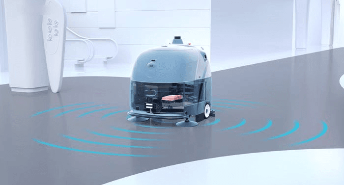 T-SC80Pro  Robotic Floor Scrubber – Auto Cleaning Robot Hero Image