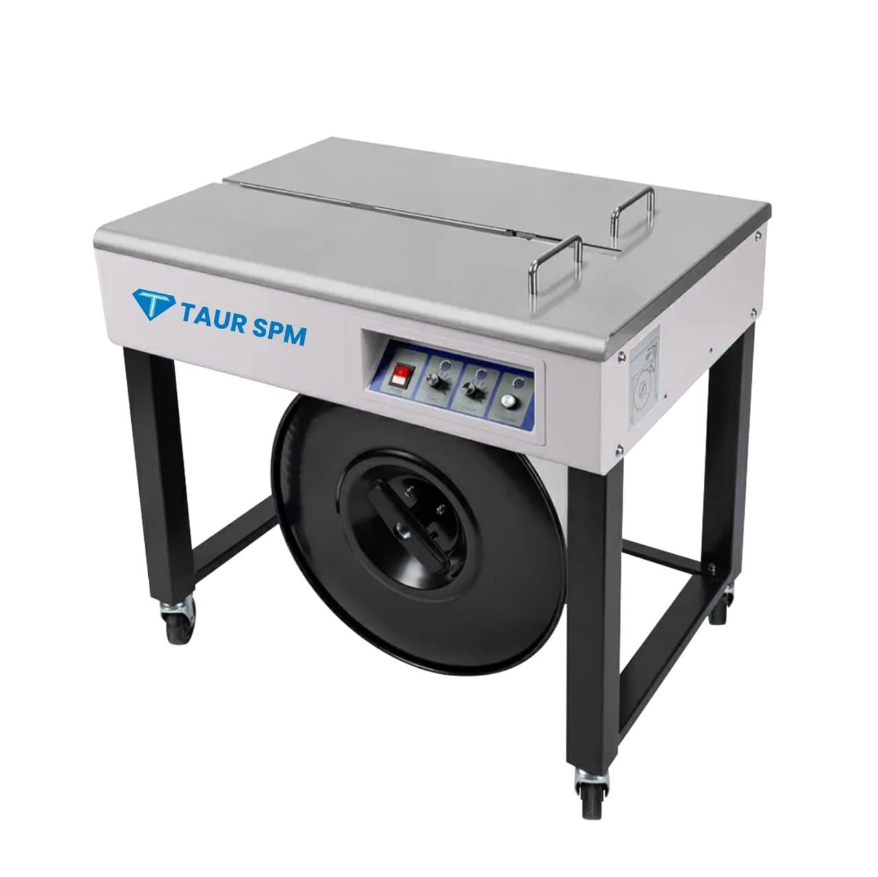 Semi Automatic Strapping Machine Hero Image