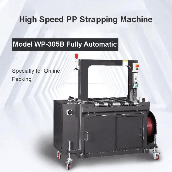 Fully Automatic Strapping Machine Hero Image