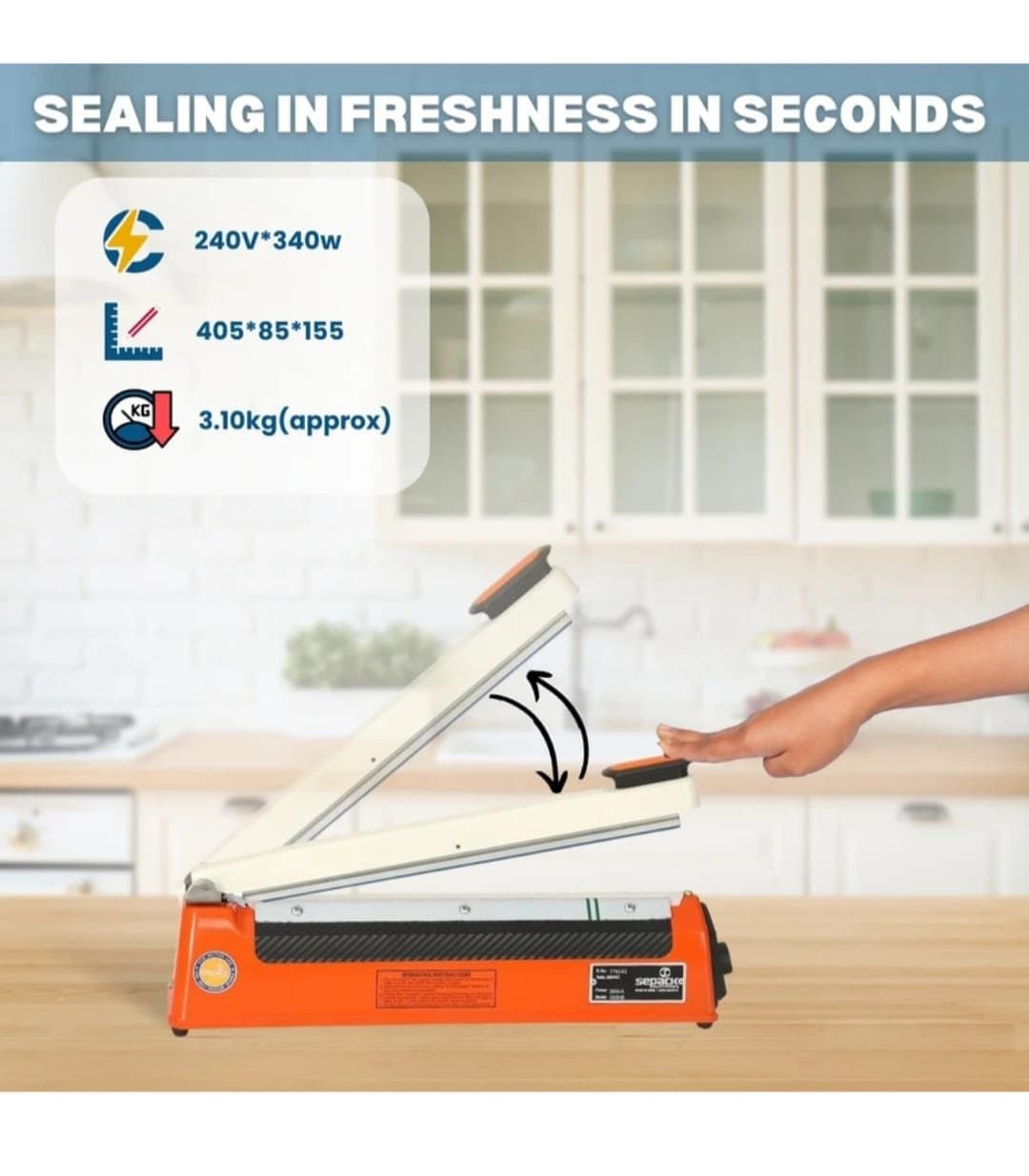T-HS-100 Hand Sealing Machine Hero Image