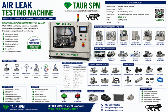 ALTM-01  Air Leak Testing Machine