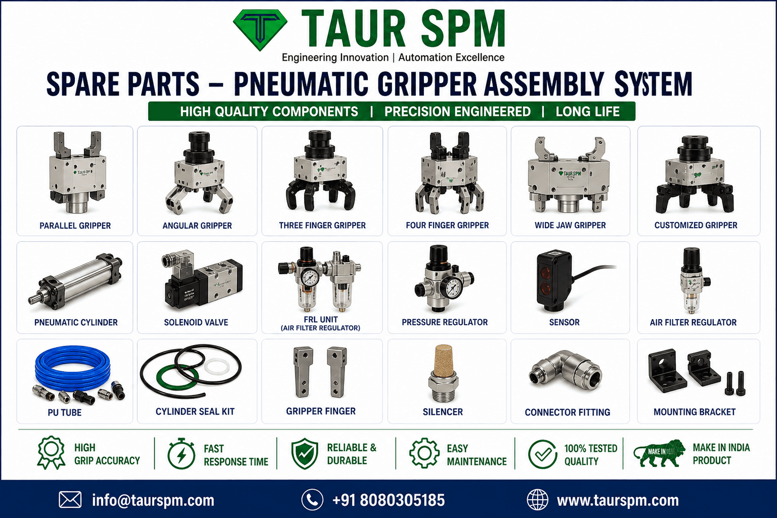 PGAS-01 Pneumatic Gripper Assembly System Price: On Request Scenarios Image