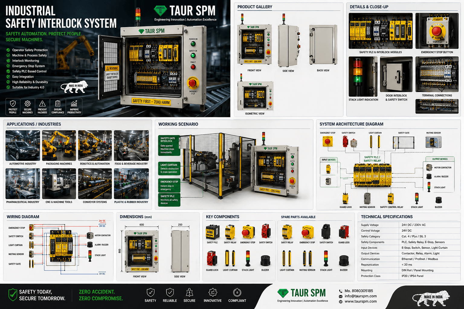 ISIS-01  Industrial Safety Interlock System Scenarios Image