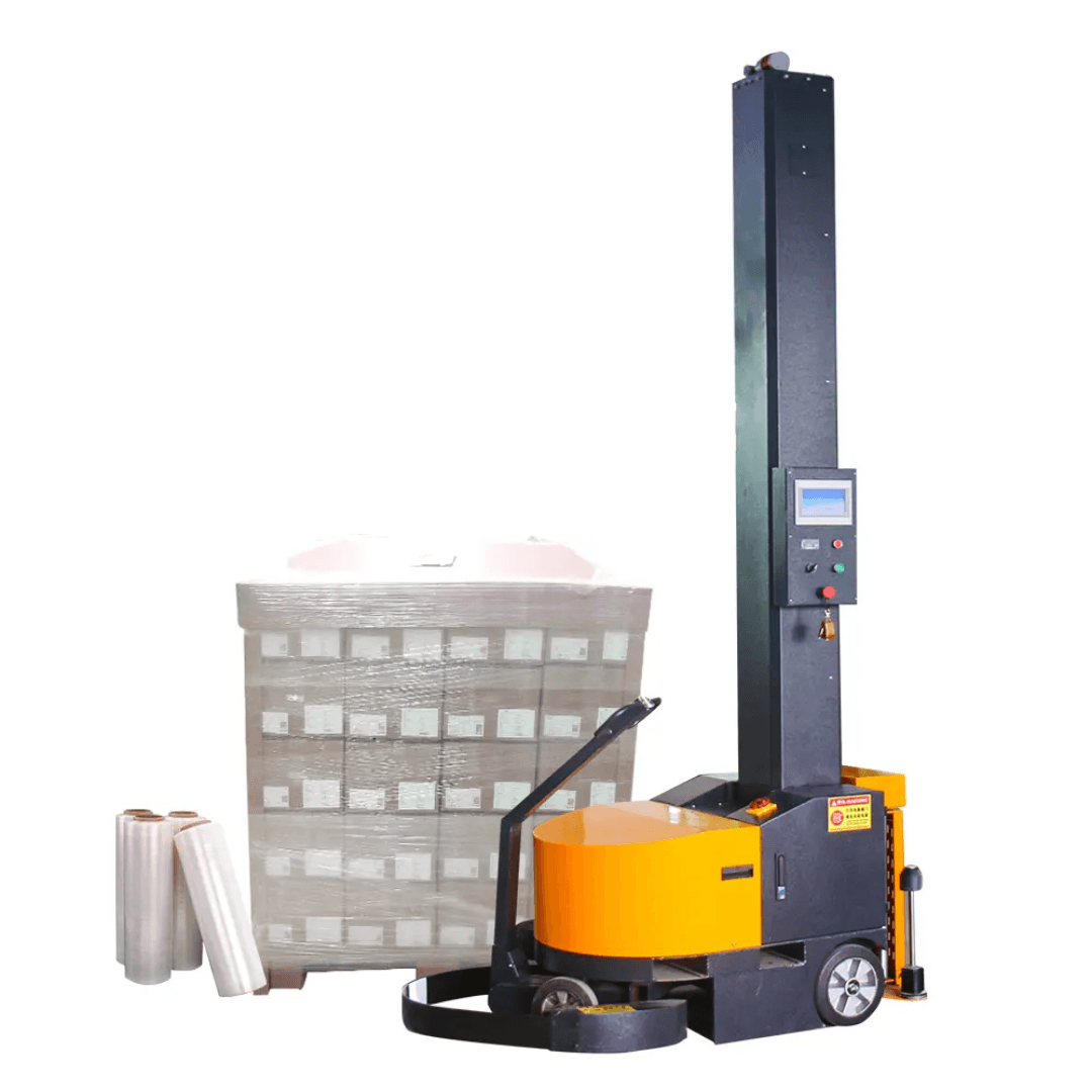 Mobile Robot Pallet Wrapping Machine Scenarios Image