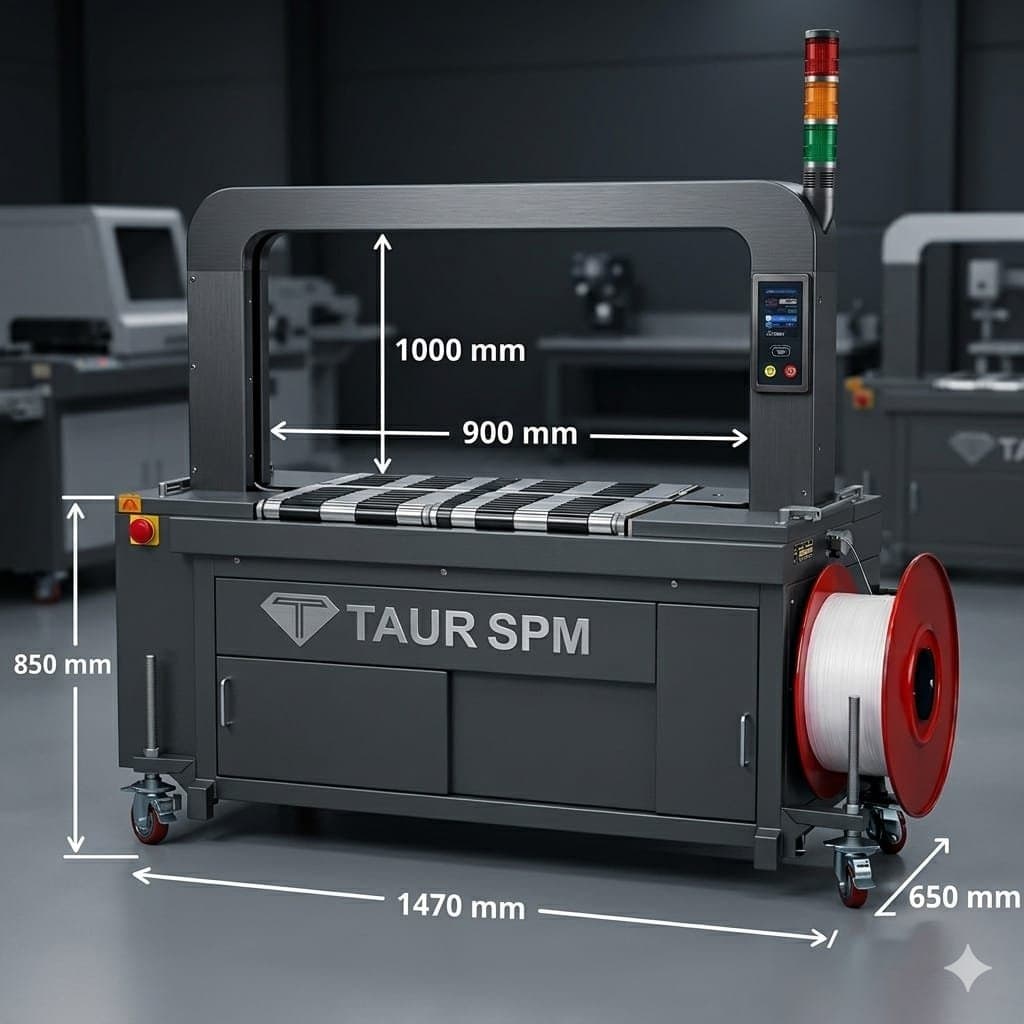 Online High Speed Fully Automatic Strapping Machine Scenarios Image