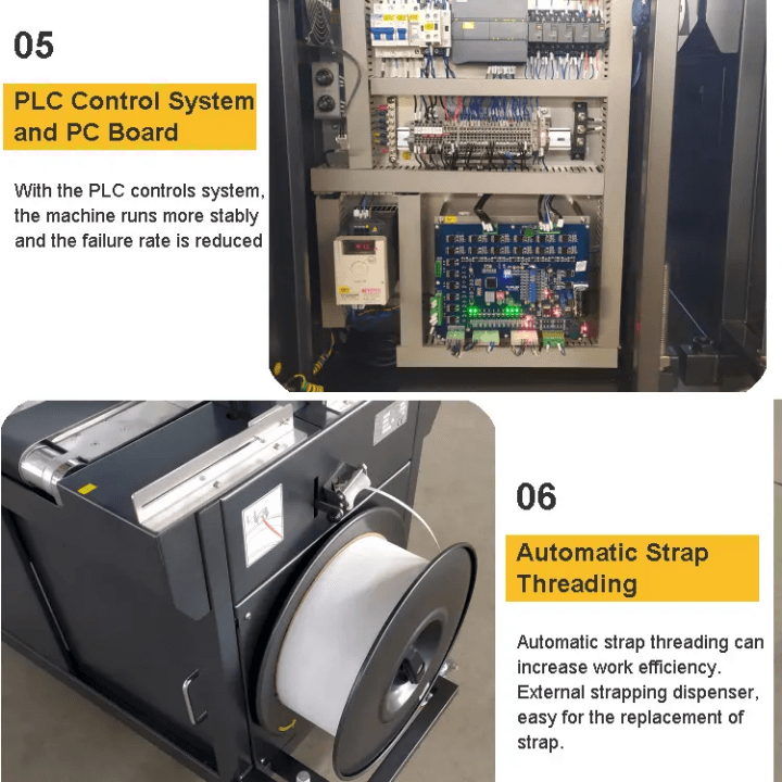 Fully Automatic Strapping Machine Scenarios Image