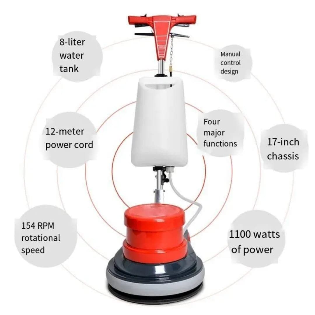 Single Disc Scrubbing Machine Main Feature