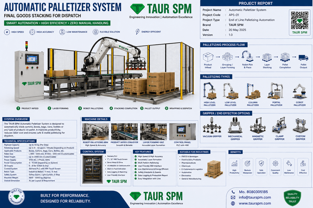 APS-01 Automatic Palletizer System