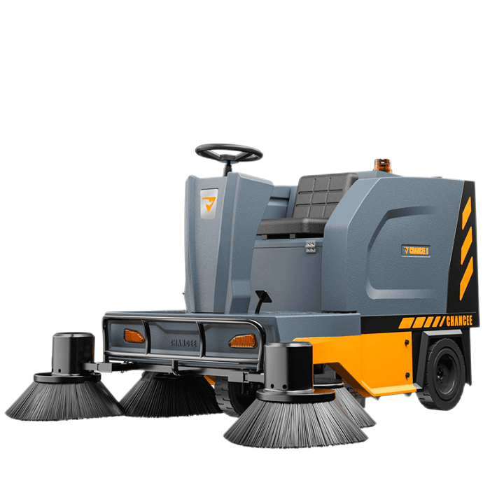 T-U190 Ride-On Floor Sweeper
