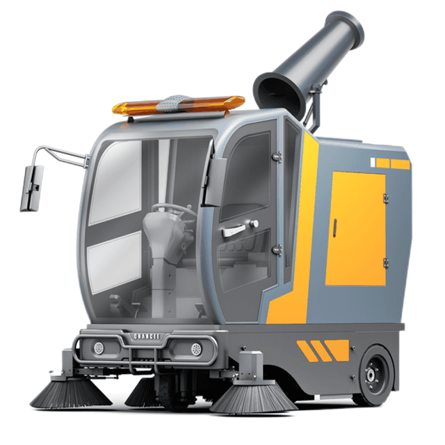 T-U200CAR Truck Ride-on Floor Sweeper Machine