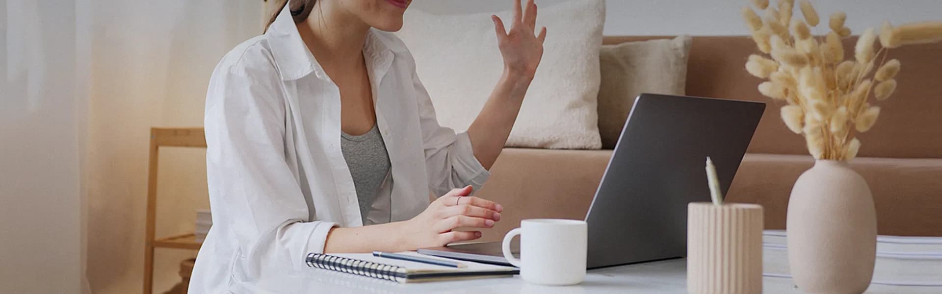 Contact Hero Banner Workspace